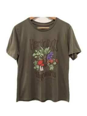 NEW! Harry Potter Hogwarts Herbology T-Shirt | L